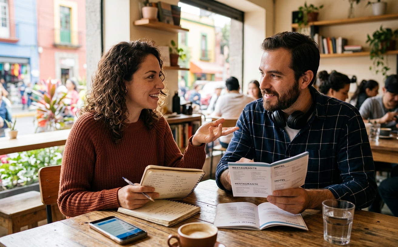 Spanish Dialogues for Restaurants, Hotels, Shopping, and Emergencies article image